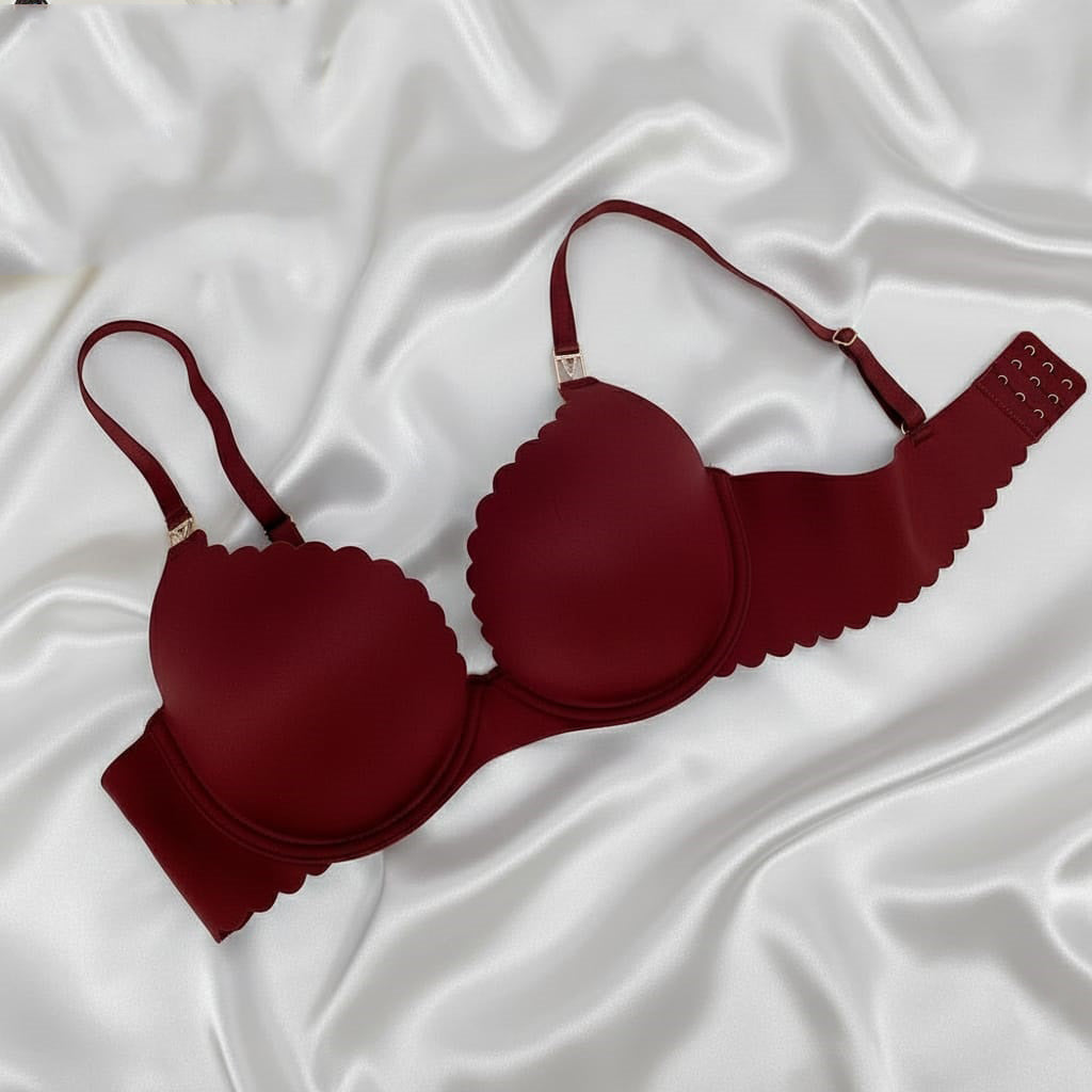 ZIG ZAG THIN PADDED BRA