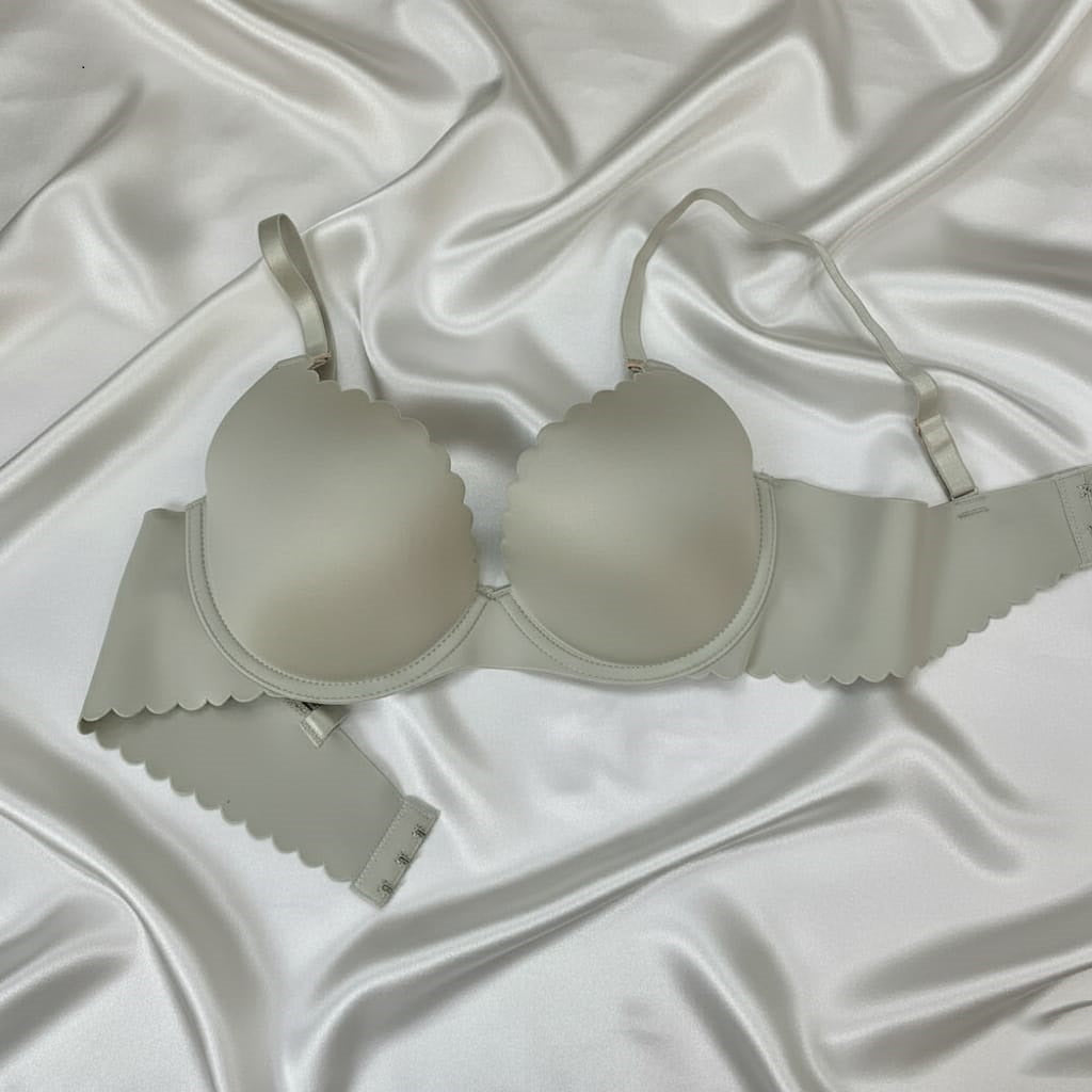 ZIG ZAG THIN PADDED BRA