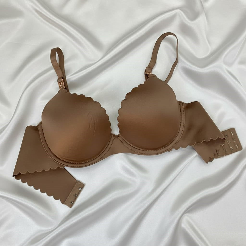 ZIG ZAG THIN PADDED BRA