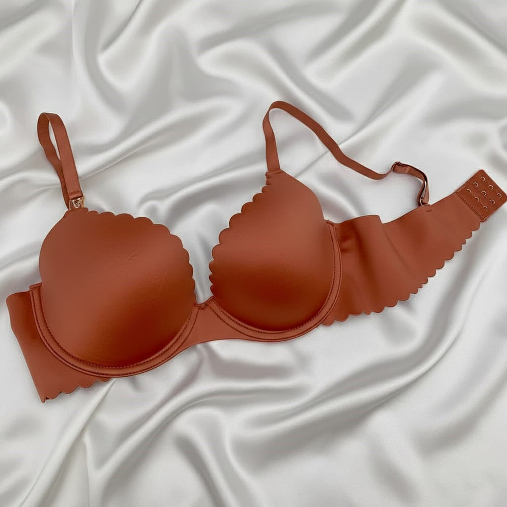 ZIG ZAG THIN PADDED BRA